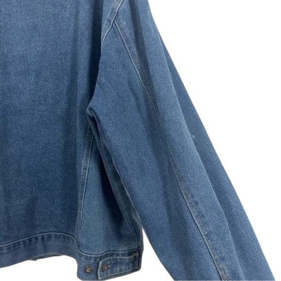 SMITH Workwear Heavyweight Denim Lined Jacket Size 3X — Great for Outdoors!!! - Picture 5 of 10